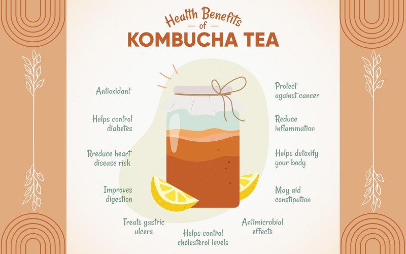Kombucha benefits